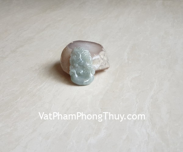 Mặt 12 con giáp ngọc phỉ thúy trong (Ngọ) S6886-7