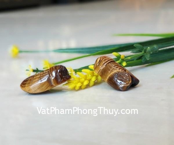 Mặt Ve đá mắt mèo vân gỗ S6862