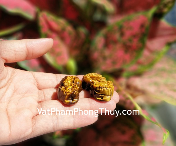 Tỳ hưu mắt mèo cõng tiền trung S6850