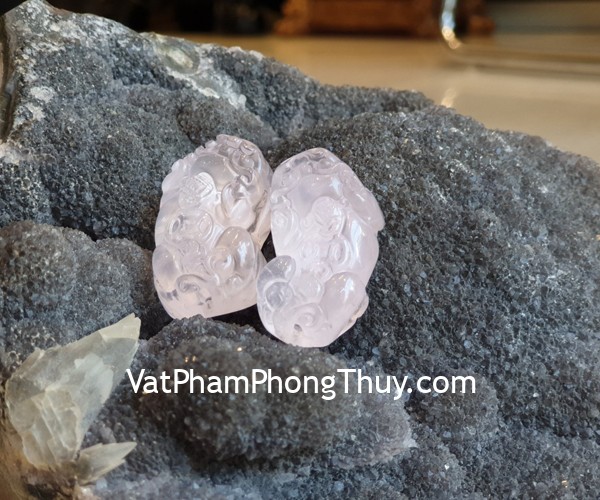 Tỳ hưu thạch anh hồng chiêu tài S6858