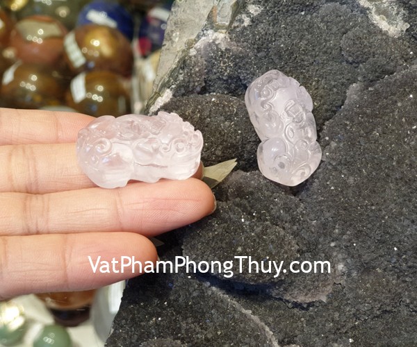 Tỳ hưu thạch anh hồng chiêu tài S6858